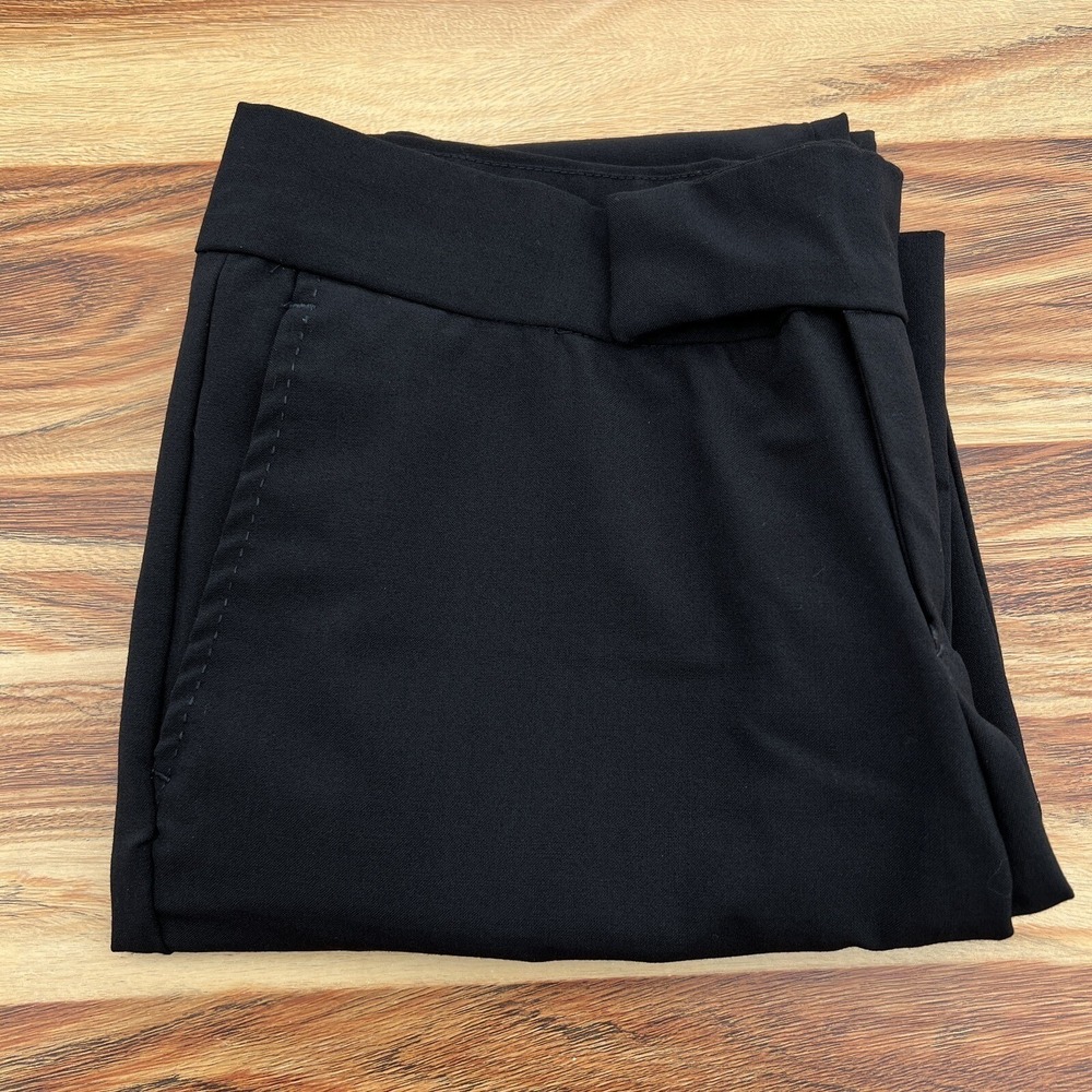 Bitten Sarah Jessica Parker Wool Dress Pants Womens Size 2 Black straight leg - Picture 11 of 11